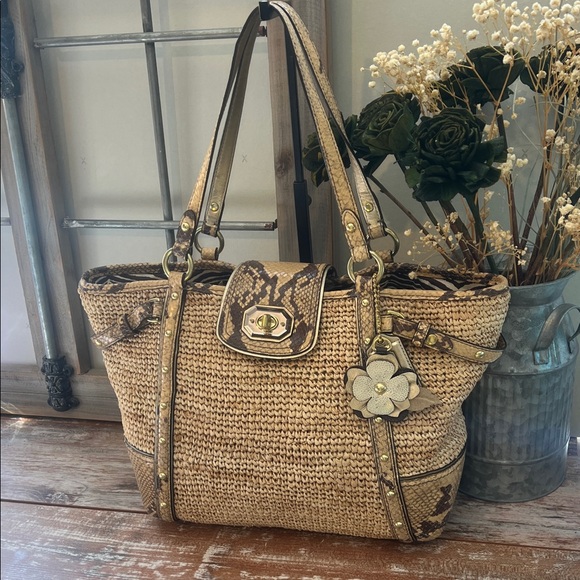 Coach Handbags - Coach Natalie Basket Tote